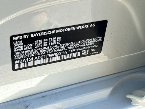 New 2026 BMW 330i Sedan w/ Convenience Package RWD image 43
