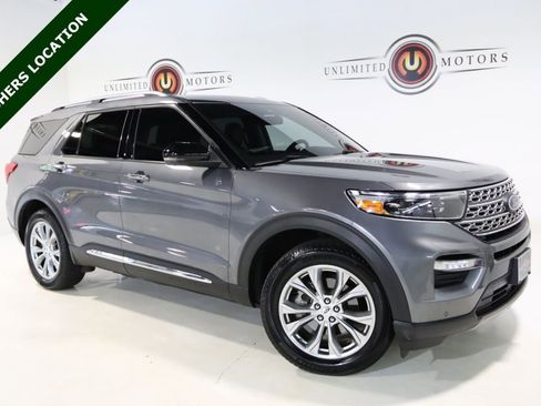 Used 2021 Ford Explorer Limited w/ Equipment Group 301A AWD/4WD image 73