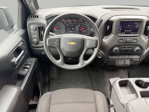 Used 2024 Chevrolet Silverado 1500 Custom w/ Turbomax Blackout Package AWD/4WD image 10