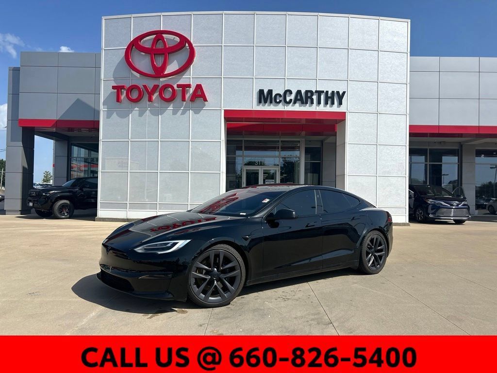 Used 2021 Tesla Model S Plaid AWD/4WD image 1