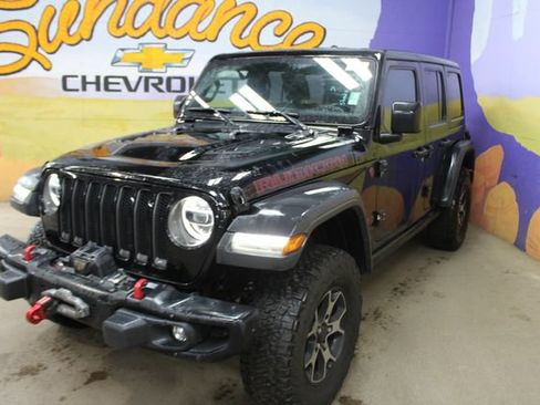 Used 2018 Jeep Wrangler Unlimited Rubicon w/ Uconnect 4C Nav & Sound Group AWD/4WD image 4