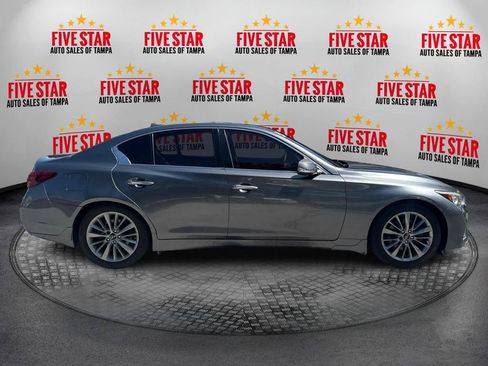 Used 2020 INFINITI Q50 Luxe w/ All Weather Package RWD image 8