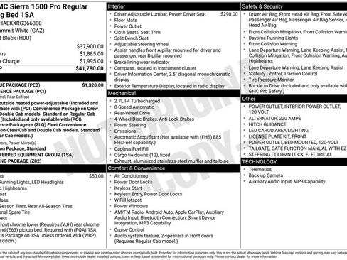 Used 2024 GMC Sierra 1500 Pro w/ Pro Value Package image 6