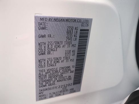 Used 2026 Nissan Pathfinder Platinum w/ Cargo Package AWD/4WD image 36