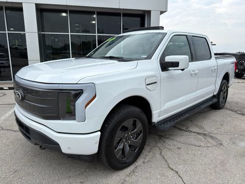 Used 2023 Ford F150 Lightning Lariat w/ Equipment Group 511A High AWD/4WD image 3