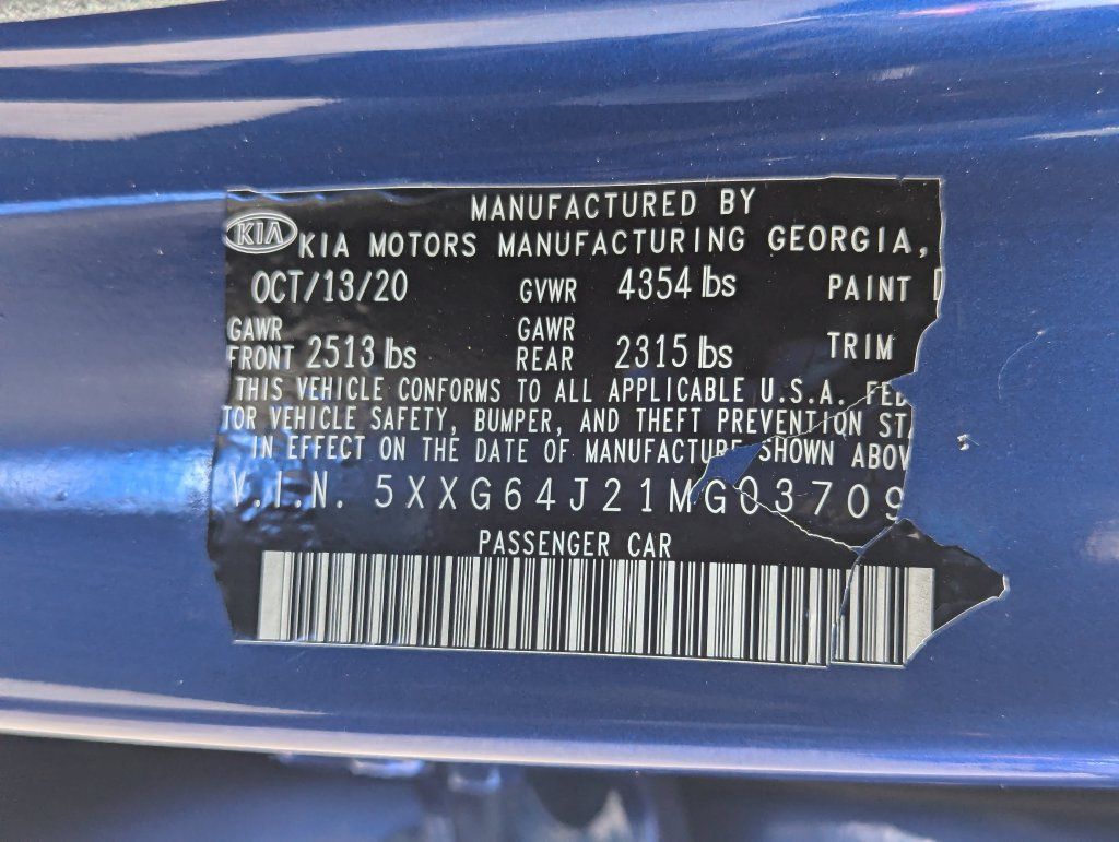 Used 2021 Kia K5 GT-Line FWD image 35
