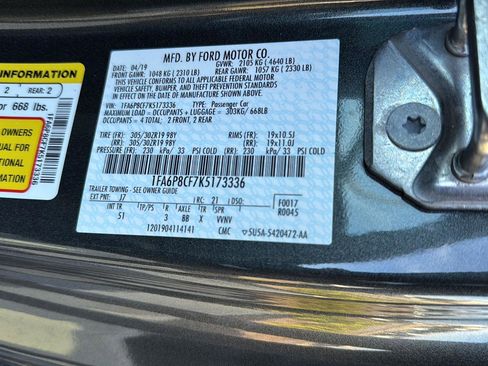 Used 2019 Ford Mustang GT Premium w/ Performance Package - Level 2 image 31