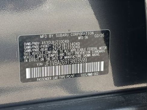 New 2026 Subaru WRX tS AWD/4WD image 25