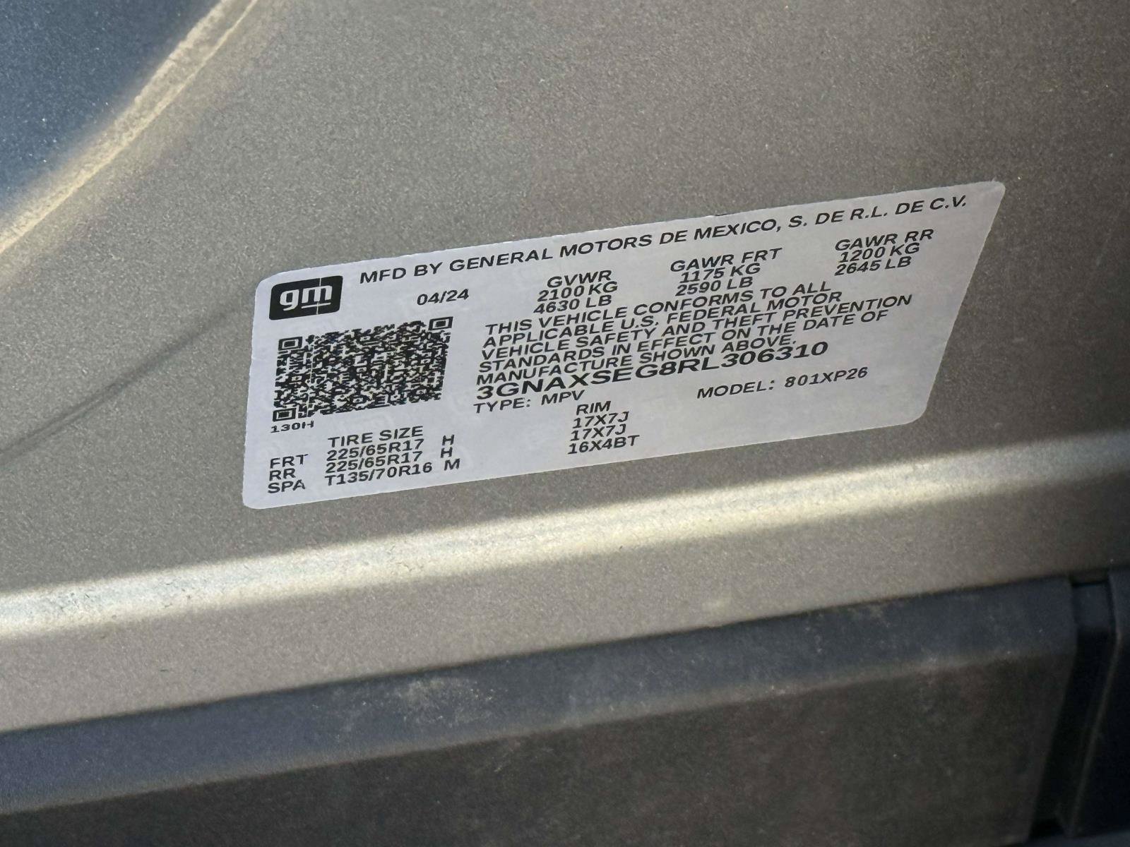 Certified 2024 Chevrolet Equinox LS w/ Driver Confidence II Package AWD/4WD image 30