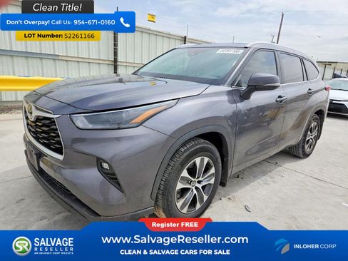Used 2023 Toyota Highlander XLE FWD image 1