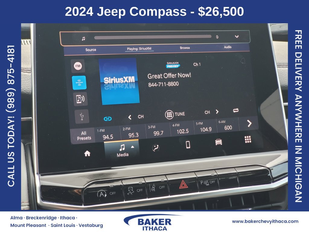 Used 2024 Jeep Compass Limited AWD/4WD image 16