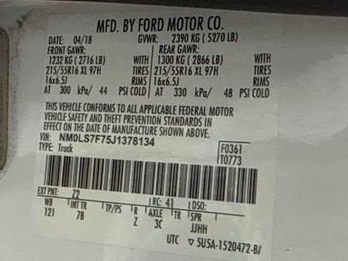 Used 2018 Ford Transit Connect XLT FWD image 29