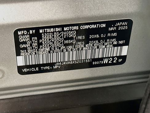 Used 2025 Mitsubishi Outlander SE AWD/4WD image 12