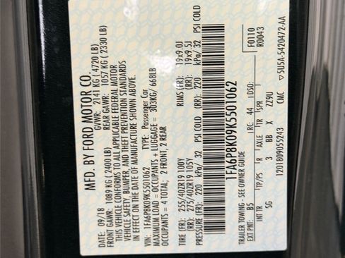 Used 2019 Ford Mustang Bullitt w/ Bullitt Electronics Package image 25