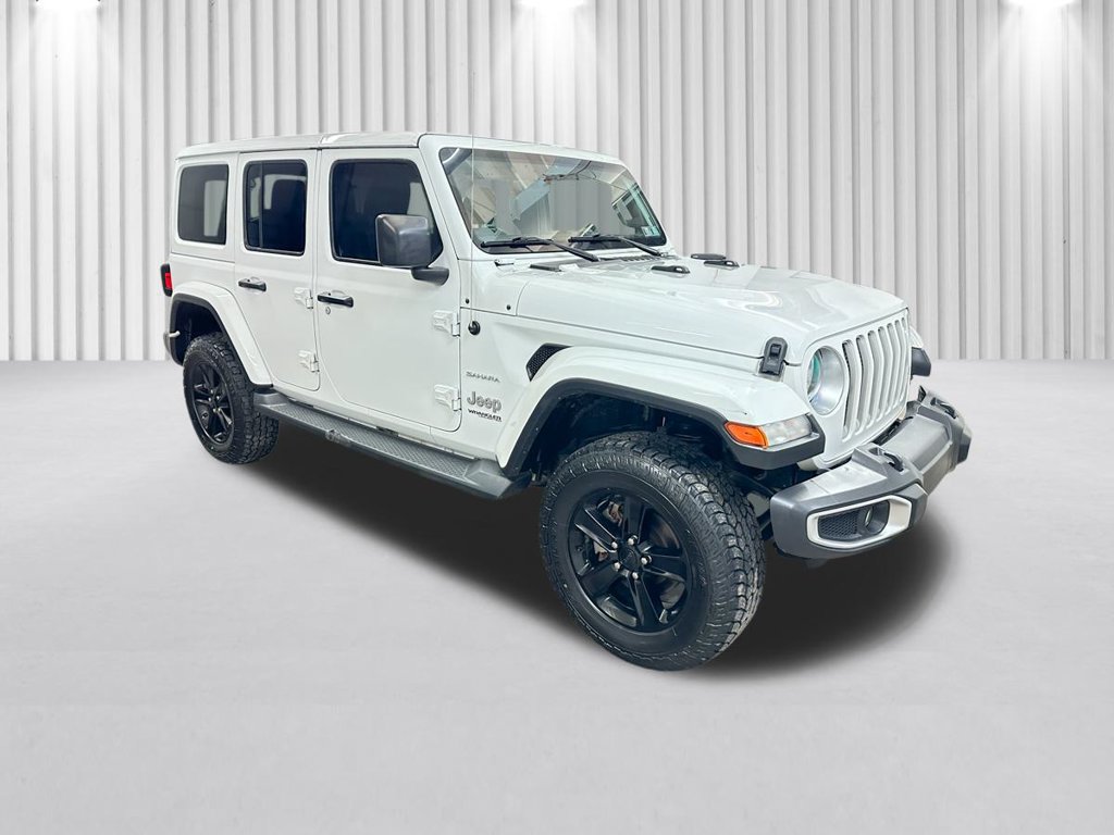 Used 2019 Jeep Wrangler Unlimited Sahara w/ Uconnect 4C Nav & Sound Group AWD/4WD image 2