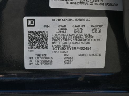 Used 2024 GMC Sierra 2500 Denali Ultimate w/ Max Trailering Package image 17