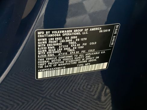 Used 2018 Volkswagen Atlas SEL image 28