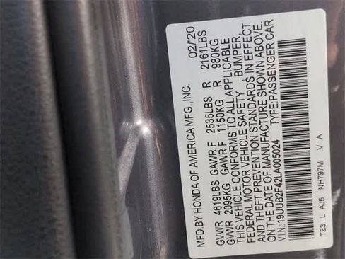 Certified 2020 Acura TLX V6 w/ Technology Package image 39