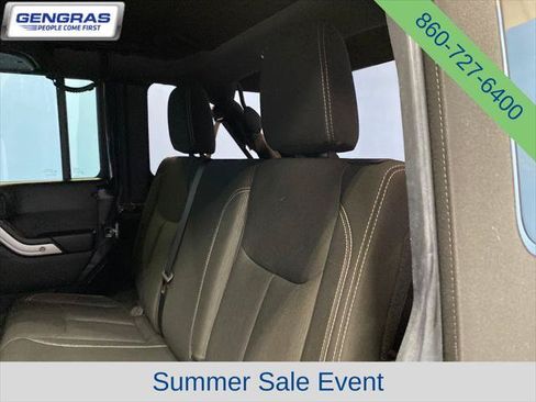Certified 2017 Jeep Wrangler Unlimited Sahara w/ Connectivity Group AWD/4WD image 24