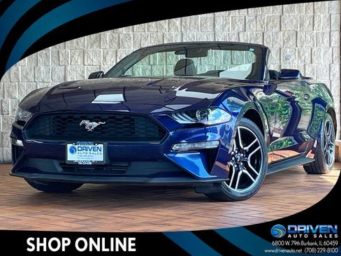 Used 2019 Ford Mustang Convertible w/ Equipment Group 101A RWD image 1