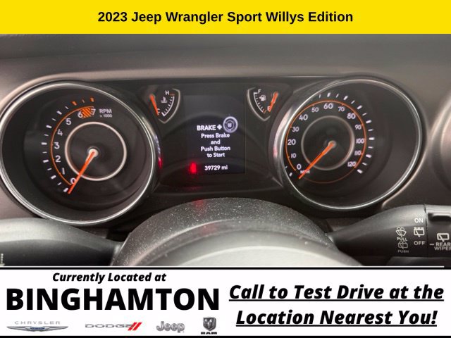 Used 2023 Jeep Wrangler Unlimited Sport AWD/4WD image 13
