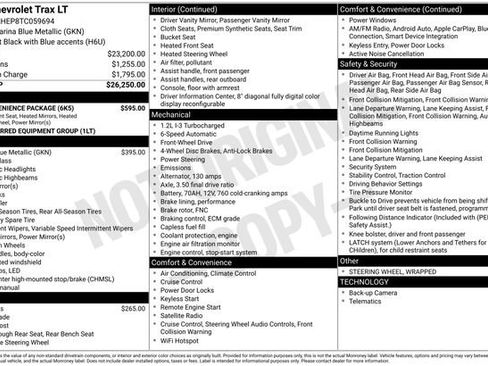 New 2026 Chevrolet Trax LT w/ LT Convenience Package image 5
