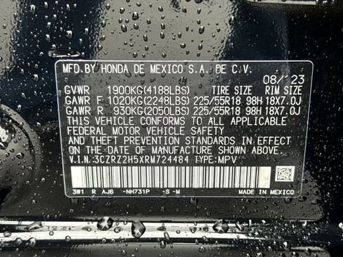 Used 2024 Honda HR-V Sport image 19