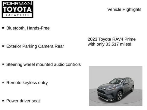 Used 2023 Toyota RAV4 SE w/ Weather & Moonroof Package AWD/4WD image 7