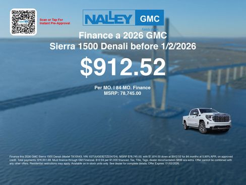 New 2026 GMC Sierra 1500 Denali w/ Denali Reserve Package image 7