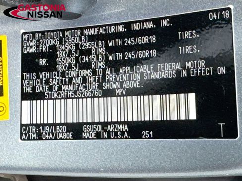 Used 2018 Toyota Highlander XLE FWD image 33