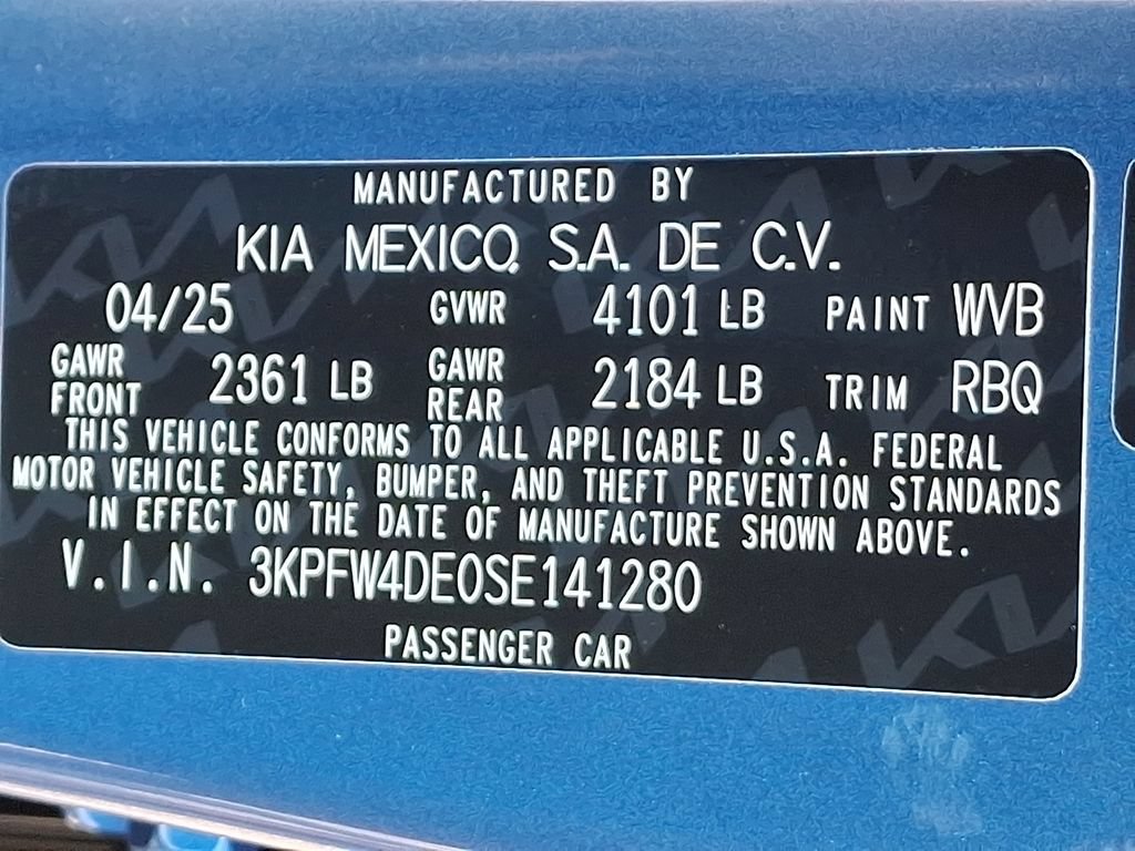 Certified 2025 Kia K4 GT-Line w/ GT-Line Premium Package FWD image 28