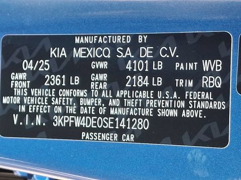 Certified 2025 Kia K4 EX w/ GT-Line Premium Package FWD image 28