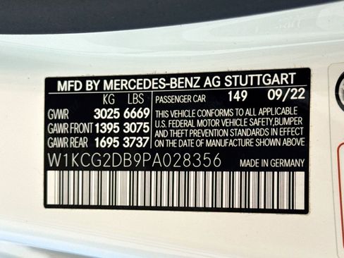 Certified 2023 Mercedes-Benz EQS 450+ Sedan image 30