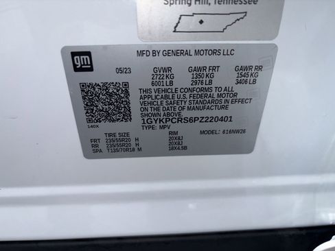 Used 2023 Cadillac XT6 Premium Luxury w/ Technology Package FWD image 16