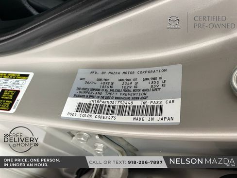 Certified 2025 MAZDA MAZDA3 s Sport image 55