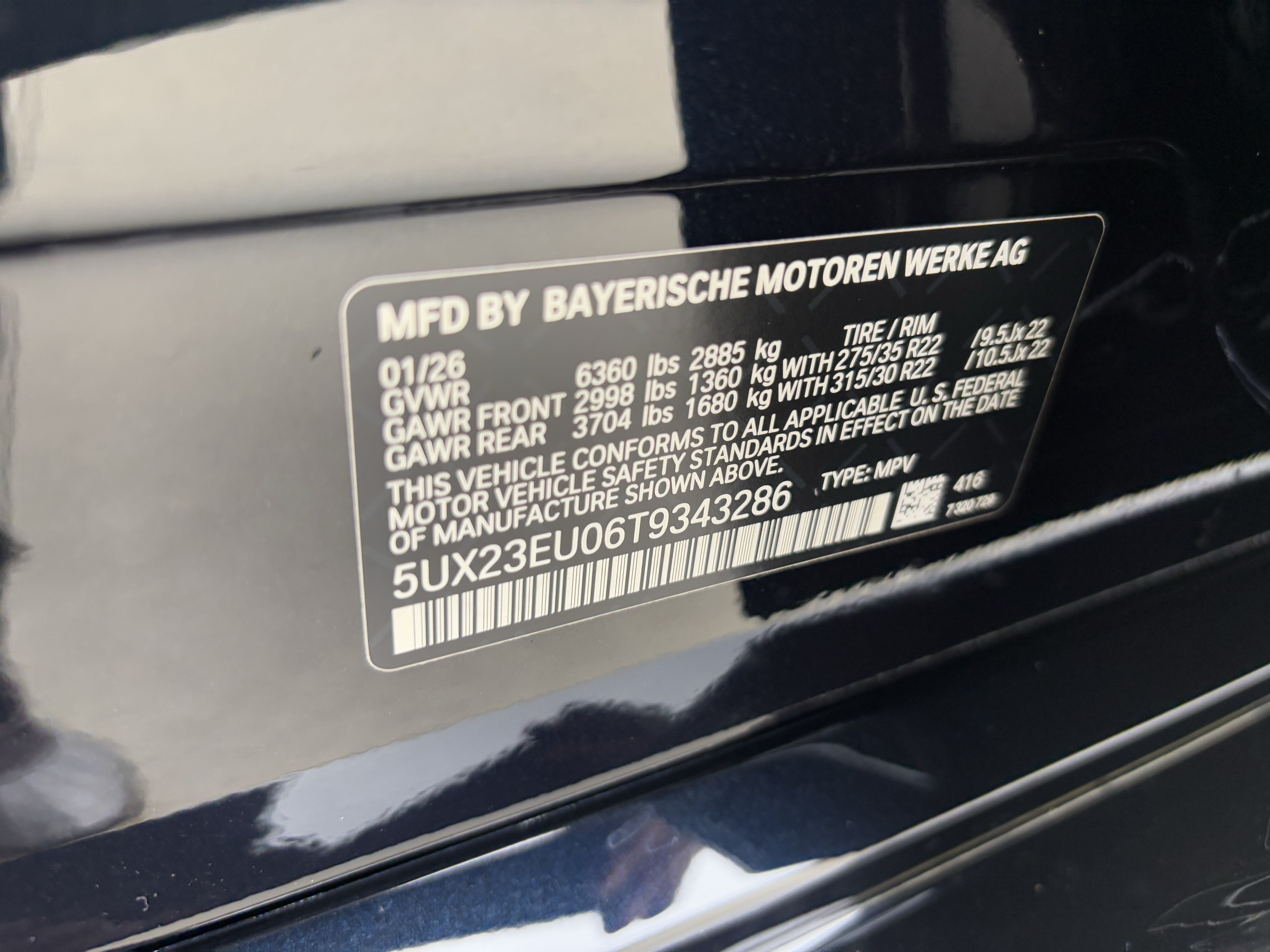 Certified 2026 BMW X5 xDrive40i w/ M Sport Package AWD/4WD image 37