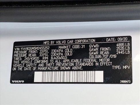 Used 2021 Volvo XC40 T5 R-Design AWD/4WD image 23