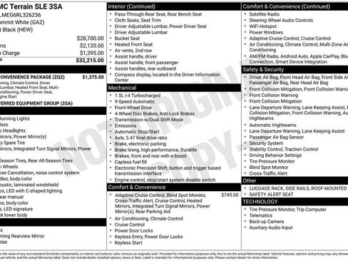 Used 2024 GMC Terrain SLE w/ Driver Convenience Package image 32