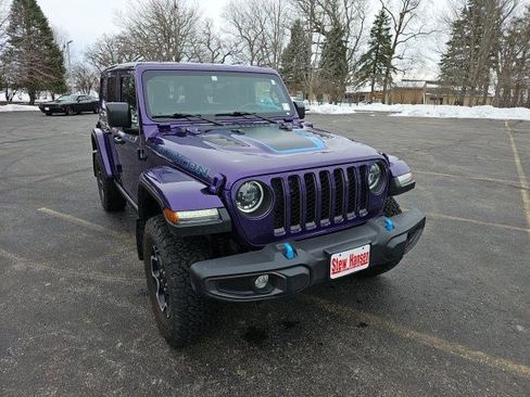 Used 2023 Jeep Wrangler Unlimited Rubicon 4xe w/ Safety Group image 8