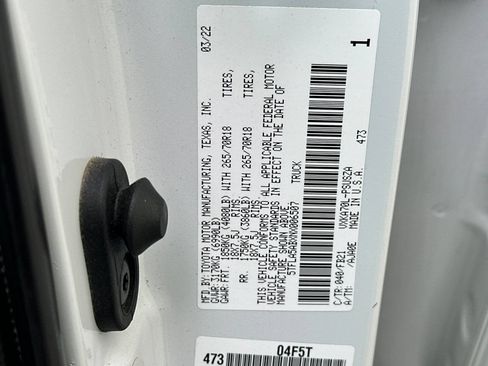 Used 2022 Toyota Tundra SR5 w/ TRD Convenience Package RWD image 39