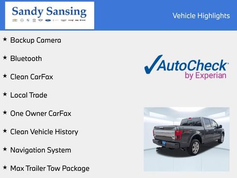 Used 2019 Ford F150 Platinum w/ Equipment Group 701A Luxury image 7