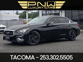 Used 2022 INFINITI Q50 Luxe w/ Cargo Package RWD video 1