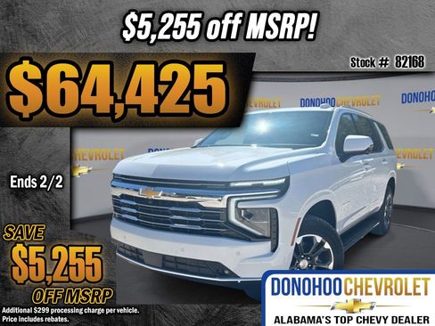 New 2026 Chevrolet Tahoe LT w/ Comfort Package image 1