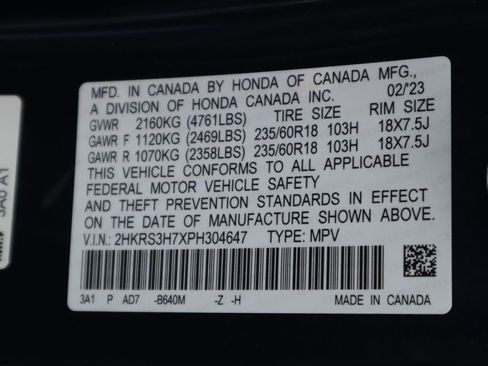 Used 2023 Honda CR-V EX-L image 35