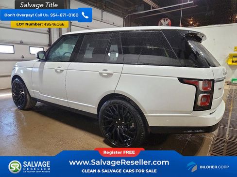 Used 2019 Land Rover Range Rover HSE AWD/4WD image 3