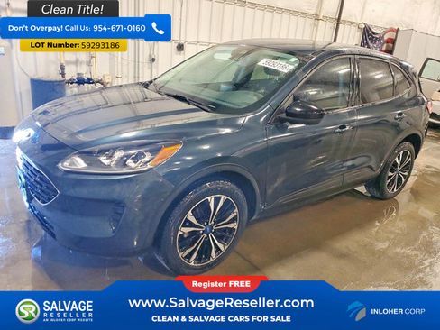 Used 2022 Ford Escape SE w/ SE Sport Appearance Package AWD/4WD image 1