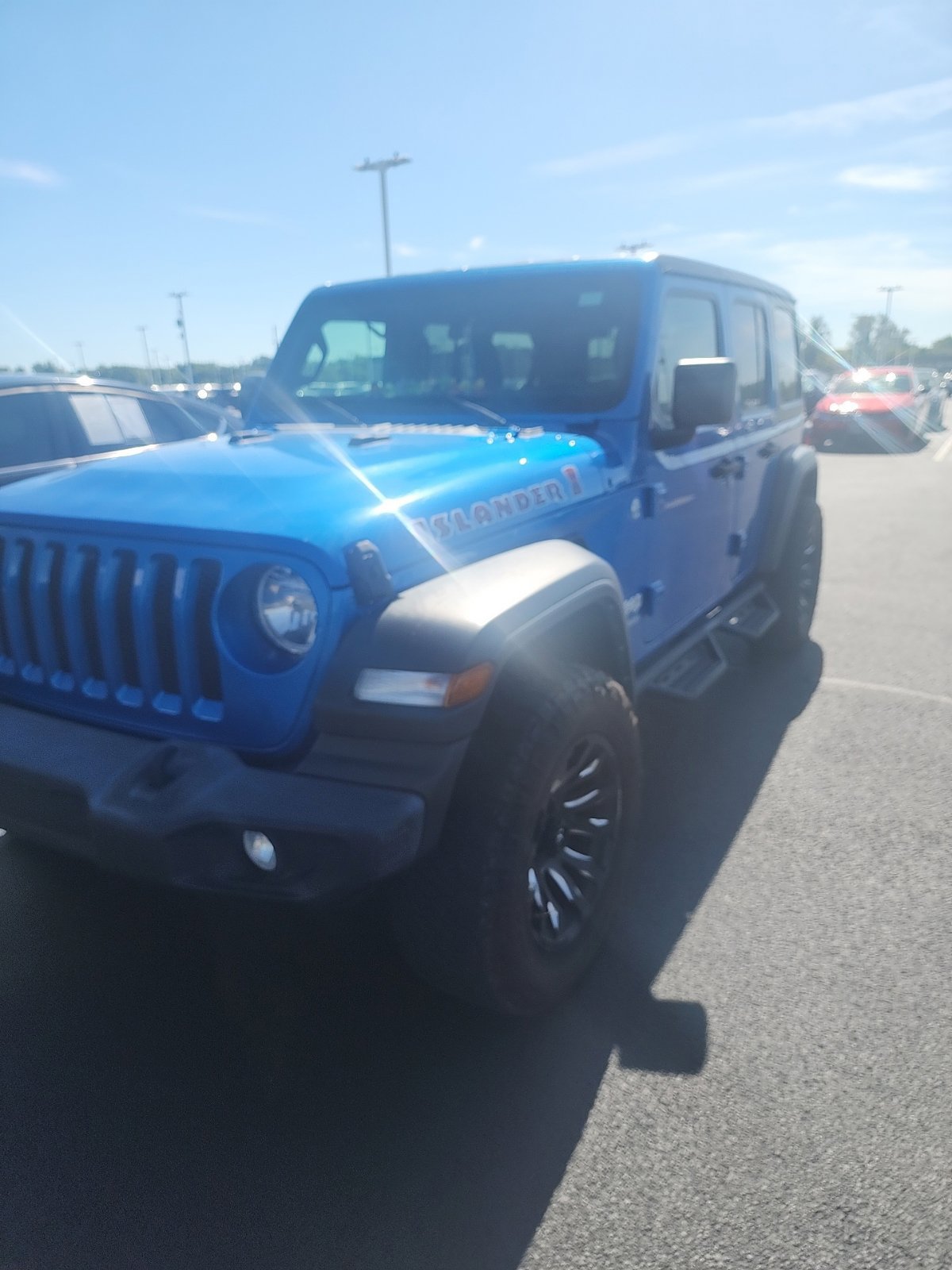 Used 2021 Jeep Wrangler Unlimited Sport AWD/4WD image 3
