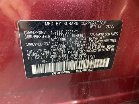 Used 2023 Subaru Forester Limited image 38