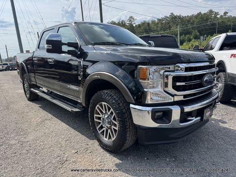 Used 2021 Ford F350 Lariat w/ Chrome Package AWD/4WD image 6
