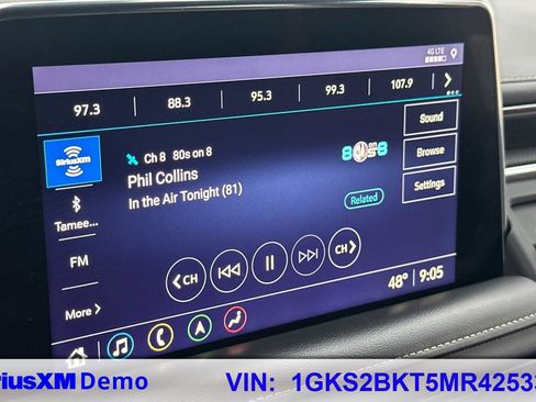 Used 2021 GMC Yukon SLT w/ Rear Media and Nav Package image 32